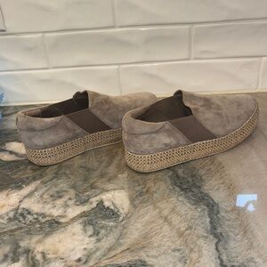 Women's Tan Slip-On Espadrille Shoes